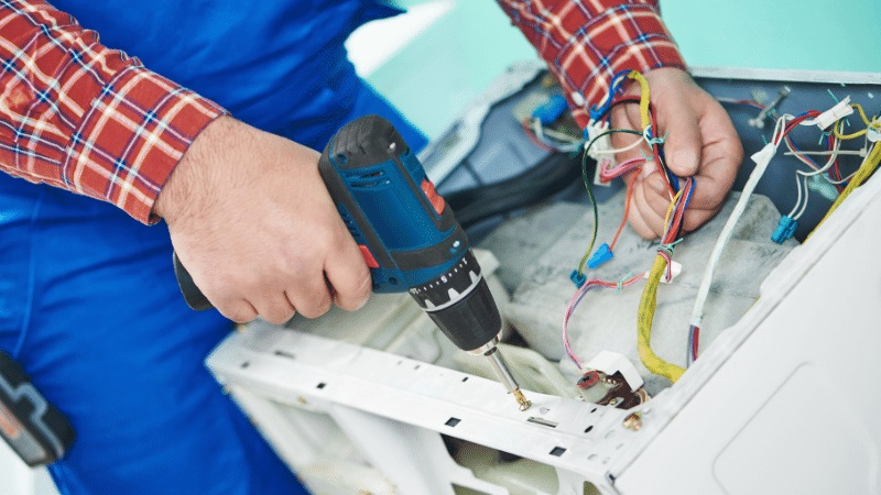Bağcılar Beko Beko çamaşır makinesi kart tamiri – Su almama arızası orijinal parça ile giderildi. - Teknik servis örneği